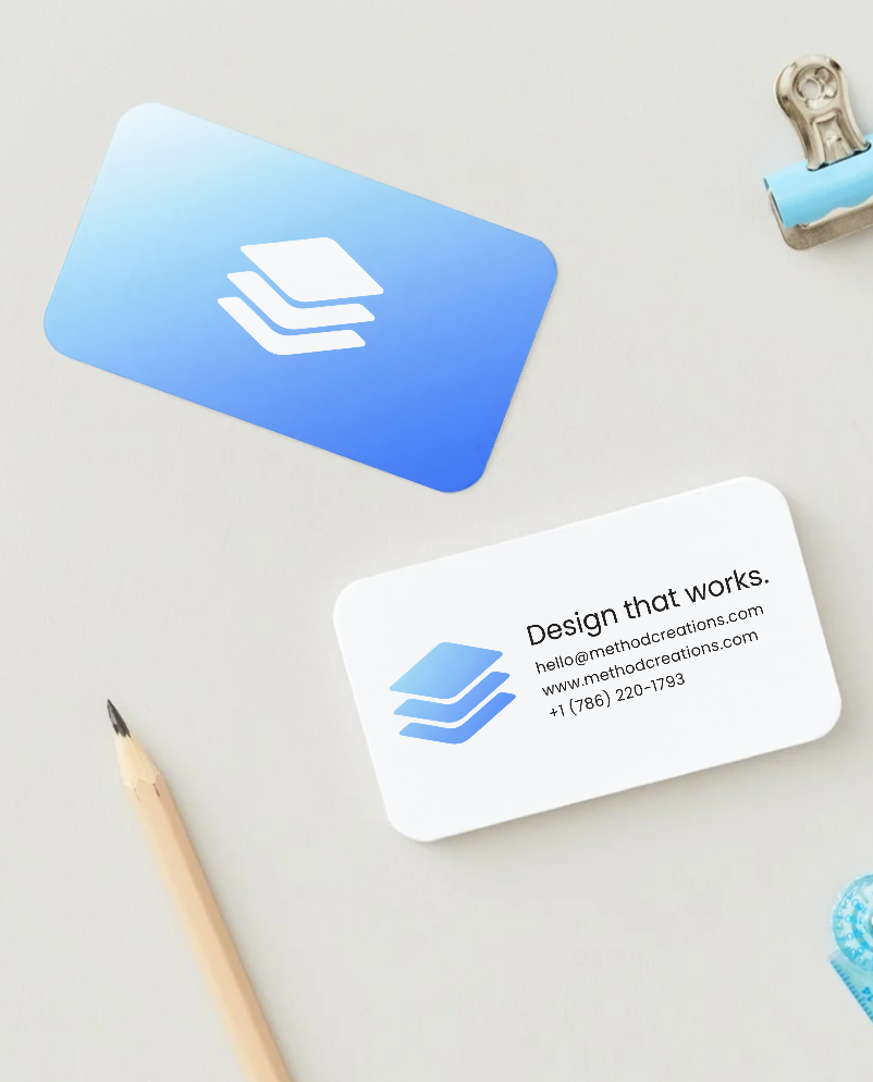 Method Creations About Image (Business Cards)